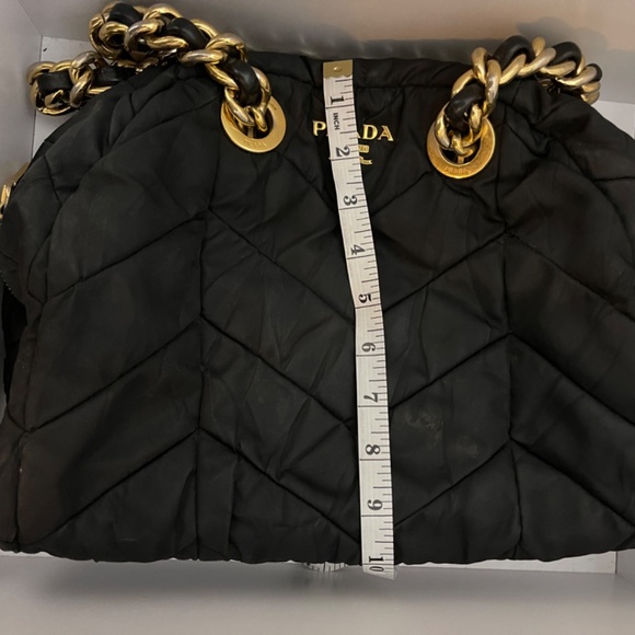 Prada Catena Chevron Chain Large Bag - Picture 14 of 14